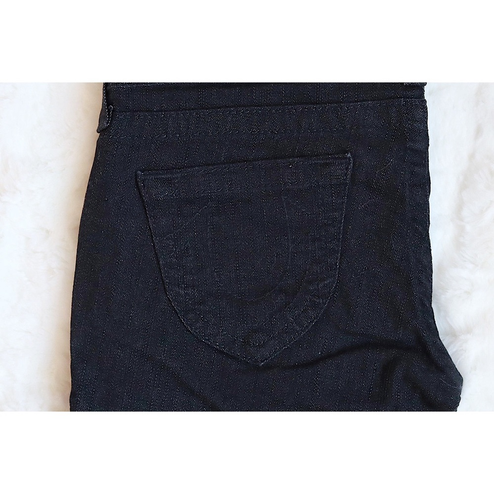 💕HP💕NBW True Religion Black Denim Skinny Jeans - Picture 7 of 16